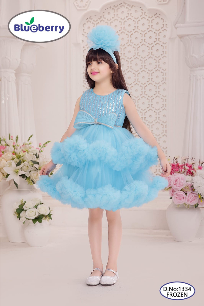 Blue Party Frock